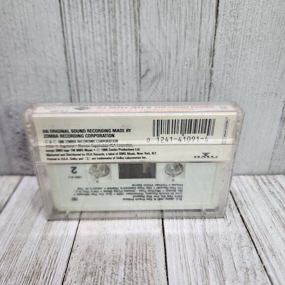 DJ Jazzy Jeff & Fresh Prince - He's The DJ I'm the Rapper Cassette Tape 1988 - Picture 3 of 4
